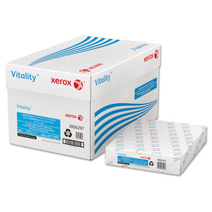 ESXER3R06297 - Vitality 30% Recycled Multipurpose 3-Hole Paper, 8 1-2 X 11, White, 500 Sheets