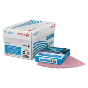 ESXER3R11052 - Vitality Pastel Multipurpose Paper, 8 1-2 X 11, Pink, 500 Sheets-rm