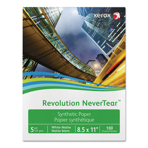 ESXER3R20172 - Revolution Nevertear, 98 Bright, 5 Mil, 8.5" X 11", White, 500 Sheets-carton