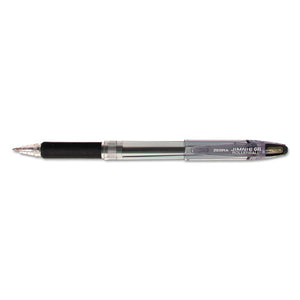 ESZEB14410 - Jimnie Roller Ball Stick Gel Pen, Black Ink, Medium, 24-box