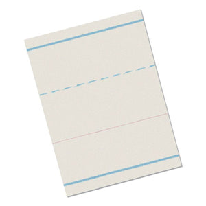 Multi-program Handwriting Paper, 30 Lb, 1 1-8" Long Rule, Two-sided, 8 X 10.5, 500-pack