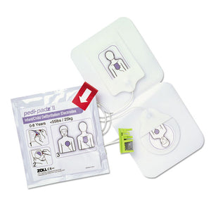 ESZOL8900081001 - Pedi-Padz Ii Defibrillator Pads, Children Up To 8 Years Old, 2-Year Shelf Life
