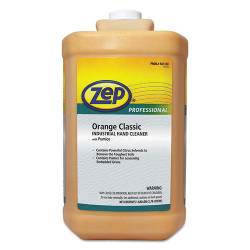 ESZPE1046475 - INDUSTRIAL HAND CLEANER, ORANGE, 1 GAL BOTTLE, 4-CARTON