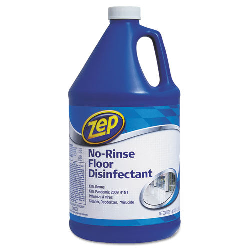 ESZPEZUNRS128EA - No-Rinse Floor Disinfectant, 1 Gal Bottle