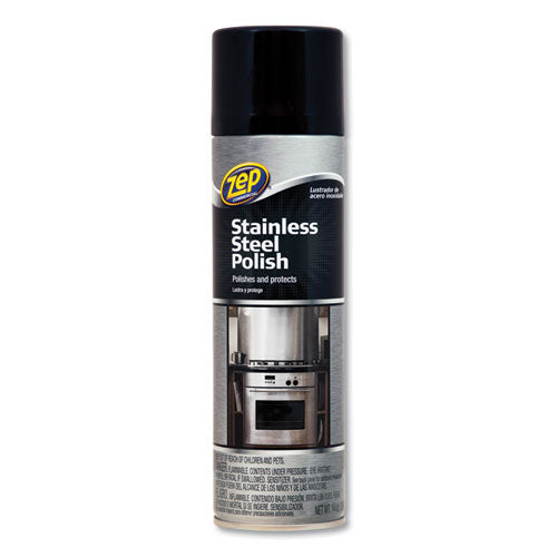 ESZPEZUSSTL14CT - STAINLESS STEEL POLISH, 14 OZ AEROSOL, 4-CARTON