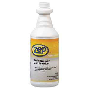 ESZPP1041705 - STAIN REMOVER WITH PEROXIDE, QUART BOTTLE, 12-CARTON