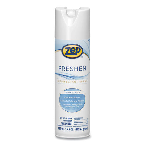 Freshen Disinfectant Spray, Spring Mist, 15.5 Oz Aerosol Spray