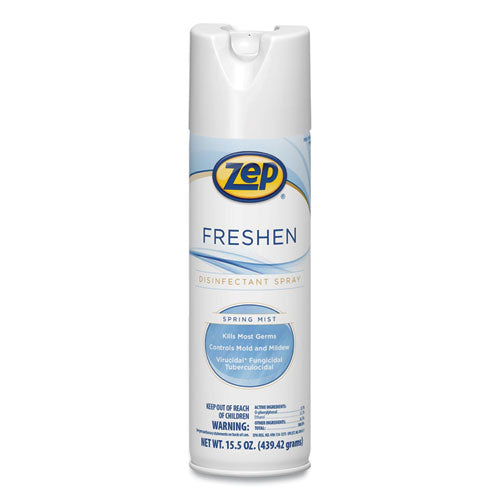 Freshen Disinfectant, Spring Mist, 15.5 Oz Aerosol Can, 12-carton