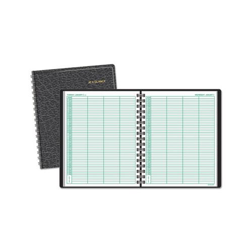 ESAAG7082205 - FOUR-PERSON GROUP DAILY APPOINTMENT BOOK, 8 X 10 7-8, WHITE, 2019