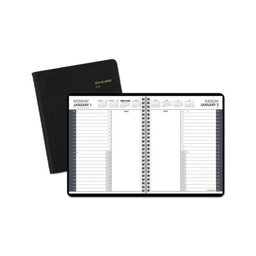 ESAAG7082405 - 24-HOUR DAILY APPOINTMENT BOOK, 6 7-8 X 8 3-4, WHITE, 2019