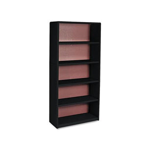 ESSAF7173BL - Value Mate Series Metal Bookcase, Five-Shelf, 31-3-4w X 13-1-2d X 67h, Black